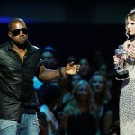 Singer Kanye West takes the microphone from singer Taylor Swift as she accepts the "Best Female Video" award during the MTV Video Music Awards in New York. Swift may have ended her feud with Katy Perry but the one with Kanye West seems simply not to want to die. New leaked video clip of the entire four-year-old phone call between the rapper and pop superstar about his controversial song "Famous" have been posted online and further complicate the picture of what happened Kanye West Taylor Swift, New York, United States - 13 Sep 2009