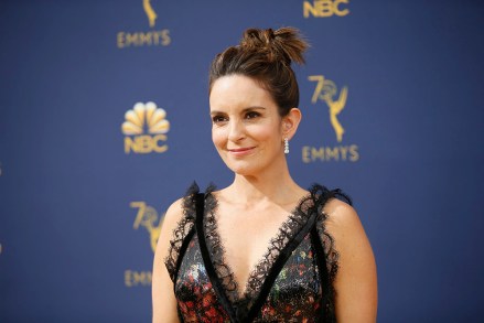 Tina Fey
70th Primetime Emmy Awards - Arrivals, Los Angeles, USA - 17 Sep 2018