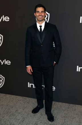 Tyler Hoechlin arrives at the InStyle and Warner Bros. Golden Globes afterparty at the Beverly Hilton Hotel, in Beverly Hills, Calif
76th Annual Golden Globe Awards - InStyle and Warner Bros. Afterparty, Beverly Hills, USA - 06 Jan 2019