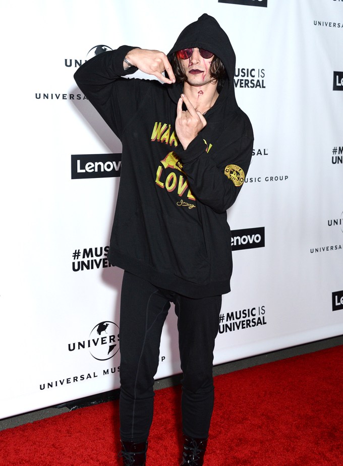Ezra Miller At Universal’s Grammys After Party