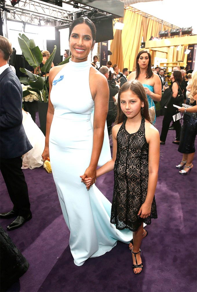 Padma Lakshmi & Daughter At The 2019 Emmys