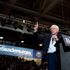 Election 2020 Bernie Sanders, Durham, USA - 10 Feb 2020