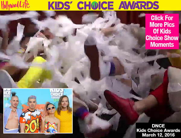 DNCE Kids Choice Awards Prank