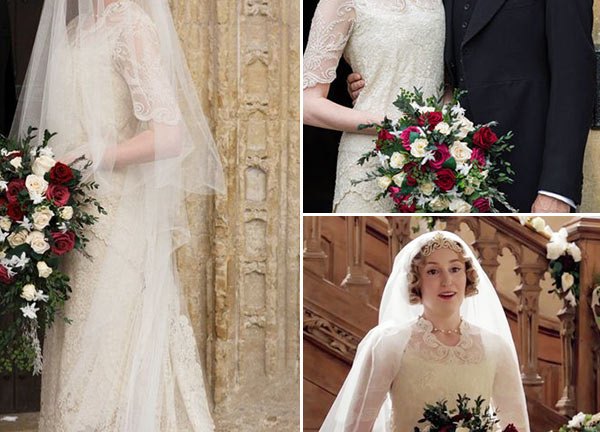 Edith’s Wedding Dress On ‘Downton Abbey’ — See It & SHOP Her Vintage ...