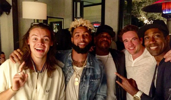 Odell Beckham Jr. Harry Styles Boy Band