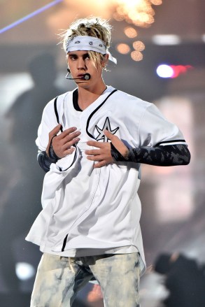 Justin Bieber performs on The Purpose Tour at the Allstate Arena, in Rosemont, IL
Justin Bieber in Concert - , IL, Rosemont, USA