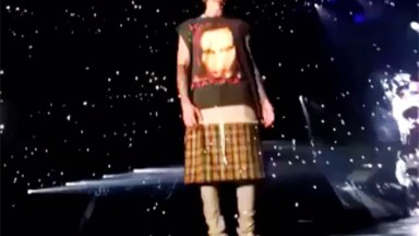 justin bieber skirt purpose tour