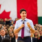 Prime Minister Justin Trudeau town hall meeting, Milton, Canada - 31 Jan 2019