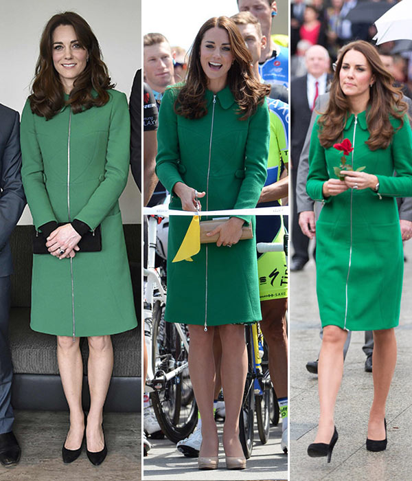 Kate Middleton’s Green Coat — Duchess Of Cambridge