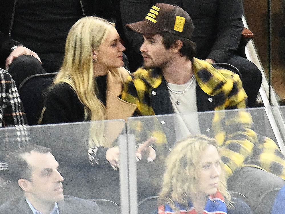 Kelsea Ballerini, Chase Stokes attend New York Rangers game, New York, USA - 02 Mar 2023