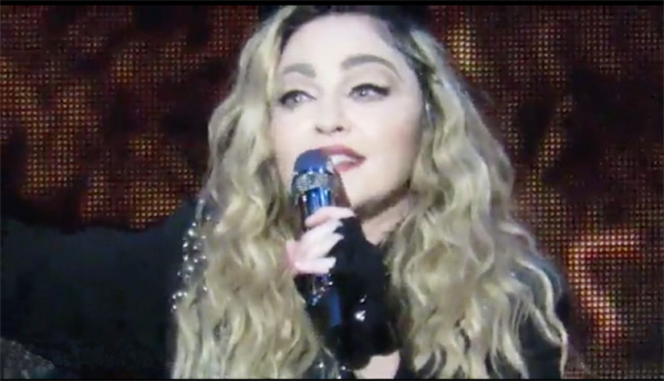 Madonna Concert Meltdown