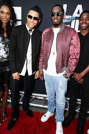 Quincy Brown, Sean Combs
'Dope' film premiere, Los Angeles, America - 08 Jun 2015