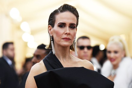 Sarah Paulson Costume Institute Benefit celebrating the opening of Camp: Notes on Fashion, Arrivals, The Metropolitan Museum of Art, New York, USA - May 06, 2019