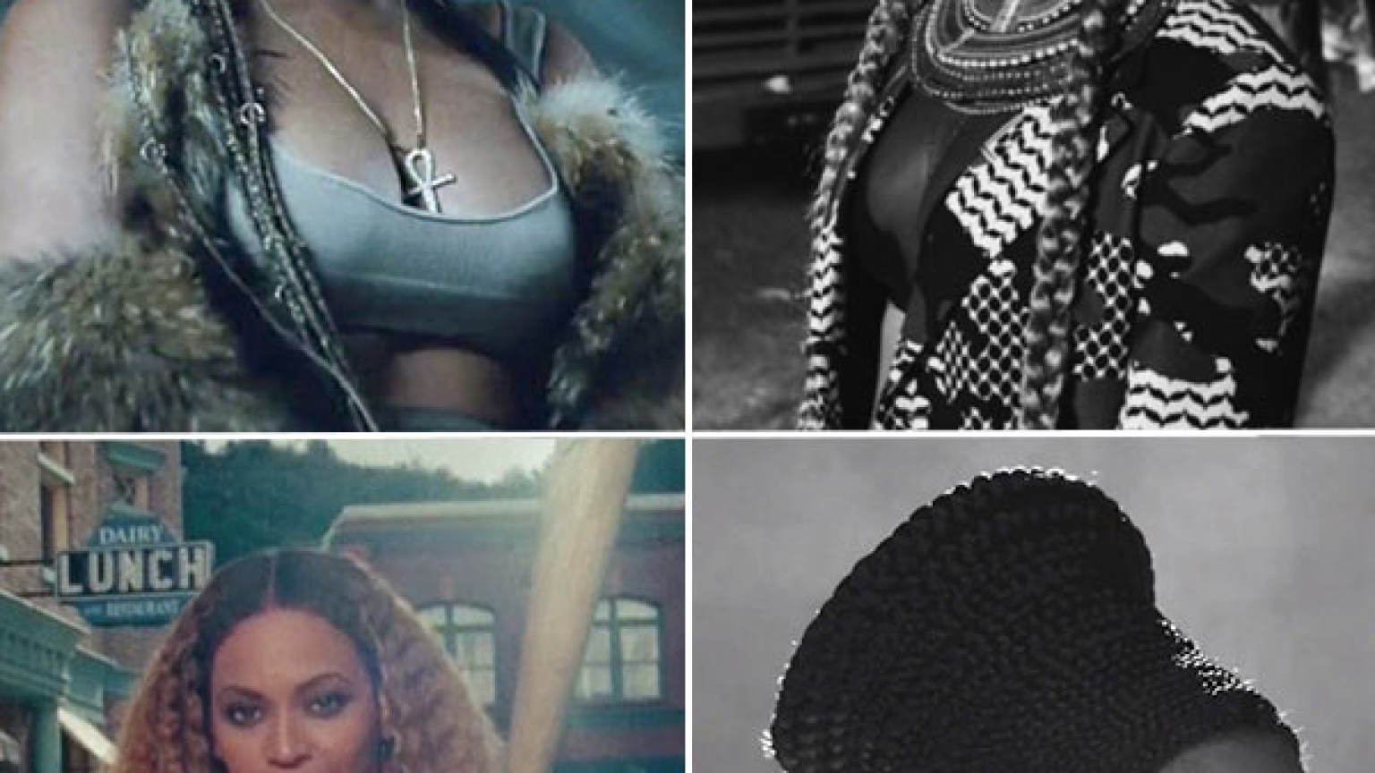 [PICS] Lemonade Beyonce’s Beauty — Hair & Makeup Looks In HBO Special