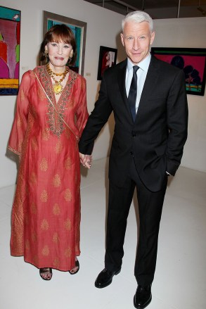 Gloria Vanderbilt and Anderson Cooper
'The World of Gloria Vanderbilt' exhibition, New York, America - 12 Sep 2012
Preview Party Gala Benefit For The Exhibition of The World of Gloria Vanderbilt