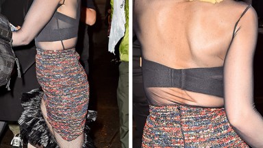 Gwen Stefani Flashes Butt