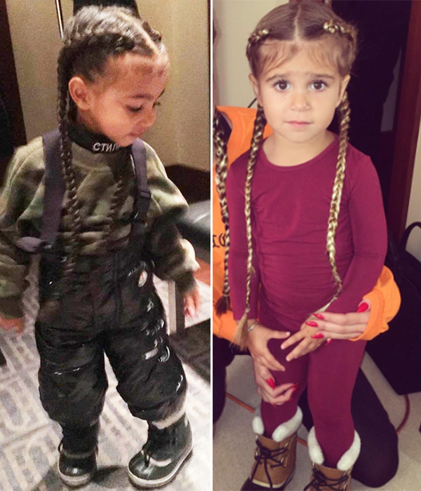 [PIC] North West & Penelope Disick’s Hair Extensions: Are They Too ...