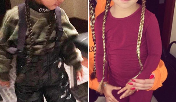 North West Penelope Disick Hair Extensions