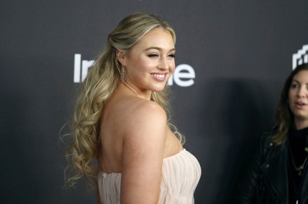 Iskra Lawrence arrives at the InStyle and Warner Bros. Golden Globes afterparty at the Beverly Hilton Hotel, in Beverly Hills, Calif
76th Annual Golden Globe Awards - InStyle and Warner Bros. Afterparty, Beverly Hills, USA - 06 Jan 2019