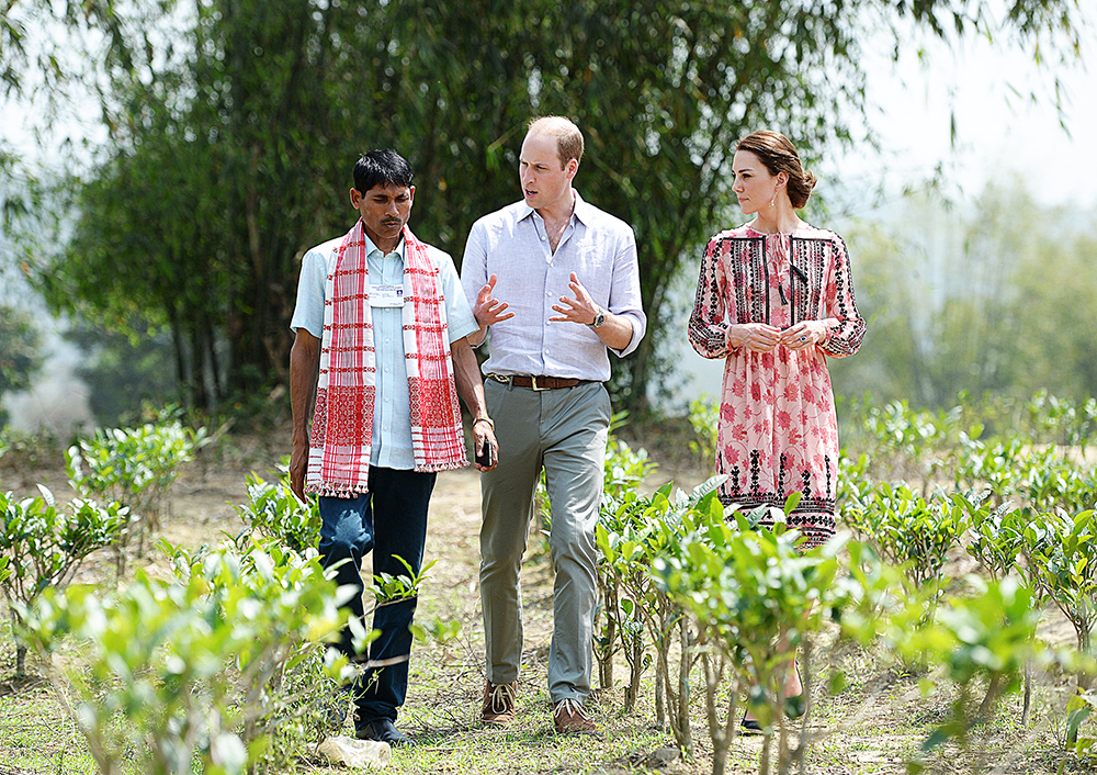 Prince William and Catherine Duchess of Cambridge visit to India - 13 Apr 2016