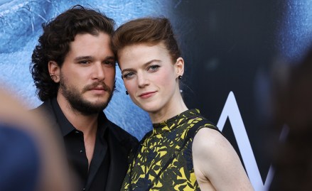 Kit Harington and Rose Leslie
'Game of Thrones' TV show premiere, Arrivals, Los Angeles, USA - 12 Jul 2017