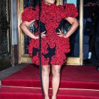 Lil Kim Is Seen Leaving Christian Siriano Fashion Show In New York City