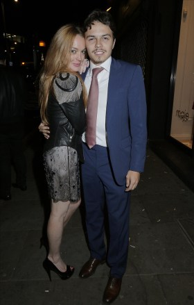 Lindsay Lohan and Egor TarabasovLindsay Lohan out and about, London, UK - 03 Jun 2016