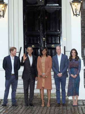 [PICS] Royal Family & The Obamas Meet: See William & Kate With Barack ...