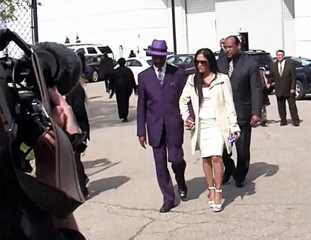 Larry Graham, Prince's close friend and musical collaborator, hugs fans outside the Paisley Park Studios in Chanhassen, Minnesota on April 23, 2016. Family and friends of The Purple One greeted well wishers and gave out memorial boxes containing t-shirts and books. Among the congregation was Prince's former girlfriend Sheila E and his brother-in-law Maurice Phillips, the husband of his sister Tyka Nelson, stopped to speak with some well wishers at the gates. 

Pictured: Larry Graham and Sheila Escovedo (Sheila E),Larry Graham
Sheila Escovedo (Sheila E)
Prince's brother-in-law Maurice Phillips
the husband of his sister Tyka Nelson
fans
Ref: SPL1269538 230416 NON-EXCLUSIVE
Picture by: SplashNews.com

Splash News and Pictures
USA: +1 310-525-5808
London: +44 (0)20 8126 1009
Berlin: +49 175 3764 166
photodesk@splashnews.com

World Rights