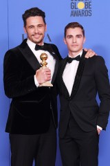 James Franco - Best Performance by an Actor in a Motion Picture, Musical or Comedy - 'The Disaster Artist'. With Dave Franco
75th Annual Golden Globe Awards, Press Room, Los Angeles, USA - 07 Jan 2018