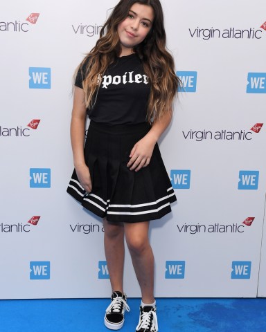 Sophia Grace Brownlee
WE Day, Arrivals, Wembley Arena, London, UK - 07 Mar 2018