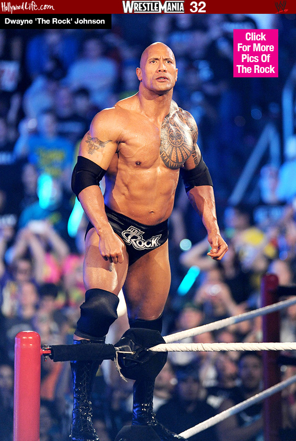 The Rock WrestleMania 32