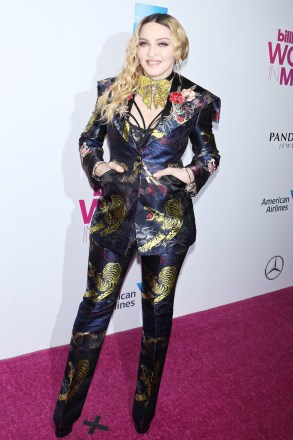 Madonna
Billboard Women in Music awards, Arrivals, New York, USA - 09 Dec 2016
WEARING GUCCI