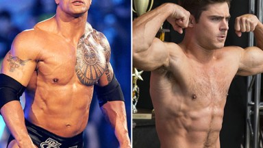 Is the rock really 6'4? Zac Efron is 5'8. Should the difference  side-by-side be more stark here? : r/tall