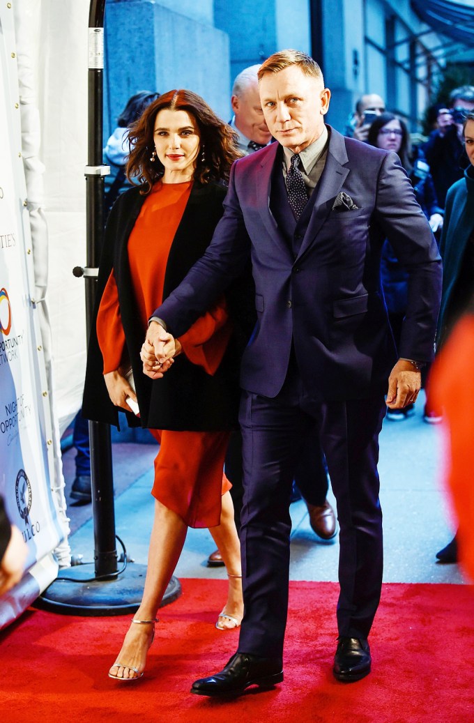 Daniel Craig & Rachel Weisz in 2018