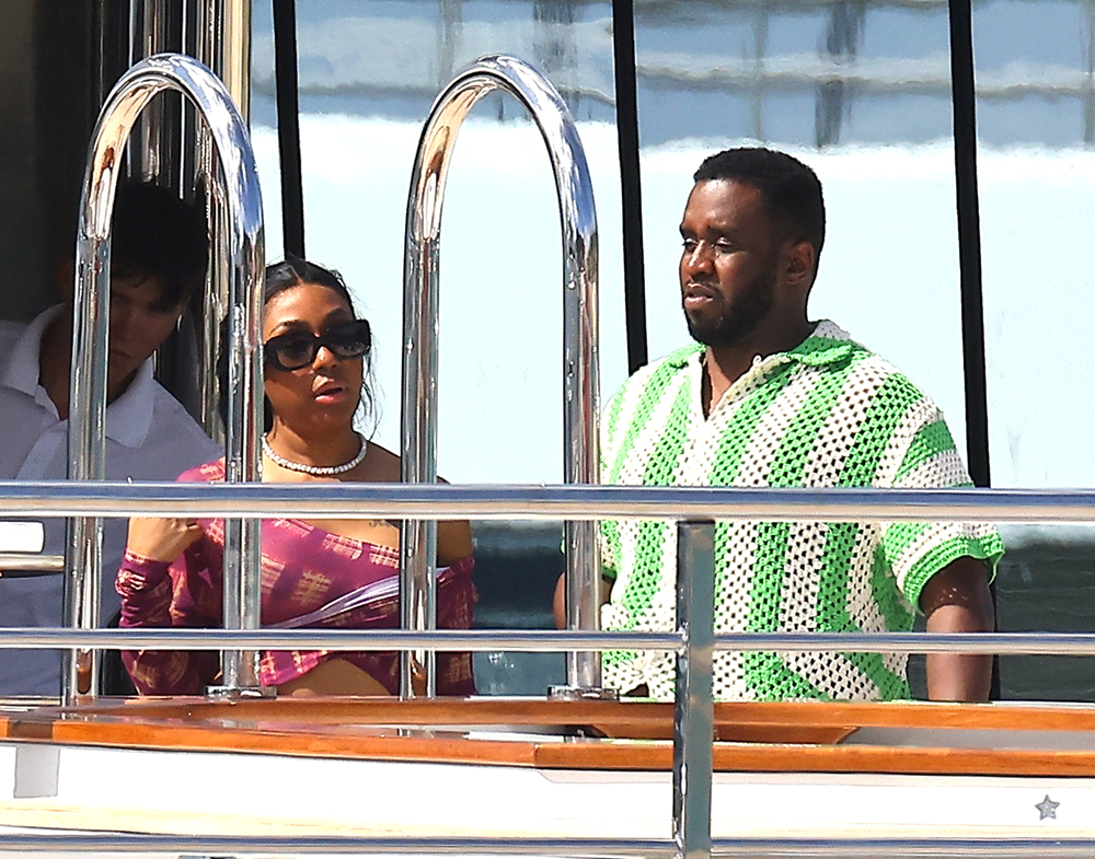 Diddy Sean Combs On His Yacht “Victorious” With Family Members  Pictured: Yung Miami,P Diddy Ref: SPL5512513 010123 NON-EXCLUSIVE Picture by: SplashNews.com  Splash News and Pictures USA: +1 310-525-5808 London: +44 (0)20 8126 1009 Berlin: +49 175 3764 166 photodesk@splashnews.com  Australia Rights, Germany Rights, Spain Rights, United Kingdom Rights, United States of America Rights