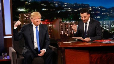 Jimmy Kimmel Donald Trump Vice President Celebrity Apprentice