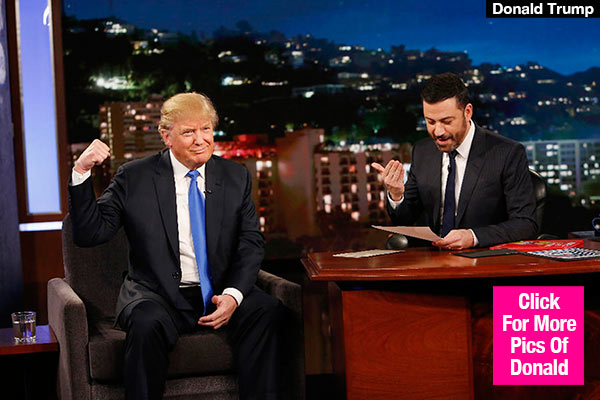 Jimmy Kimmel Donald Trump Vice President Celebrity Apprentice