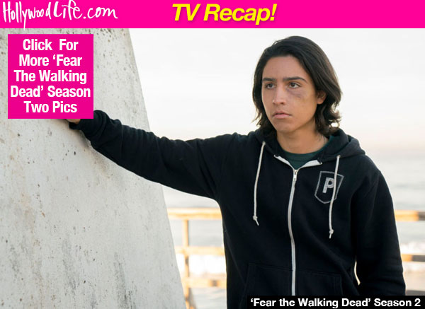 Fear The Walking Dead Chris Threatens Alicia