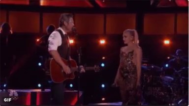 Gwen Stefani Blake Shelton The Voice Performance