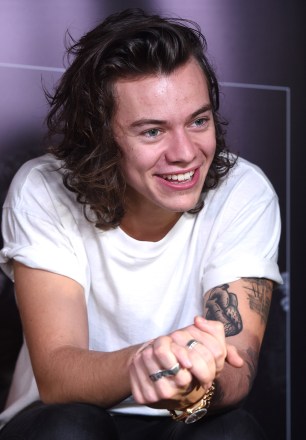 One Direction - Harry Styles
'One Direction: Who We Are' autobiography book signing, London, Britain - 10 Dec 2014