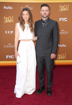 Jessica Biel ve Justin Timberlake 'Candy' TV şovunun galası, Los Angeles, California, ABD - 09 Mayıs 2022