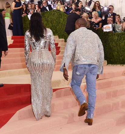 Kanye West Kim Kardashian Met Gala
