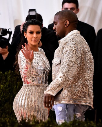 Kanye West Kim Kardashian Met Gala