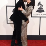 Kim Kardashian West, left and Kanye West arrive at the 57th annual Grammy Awards at the Staples Center, in Los Angeles The 57th Annual Grammy Awards - Arrivals, Los Angeles, USA - 8 Feb 2015