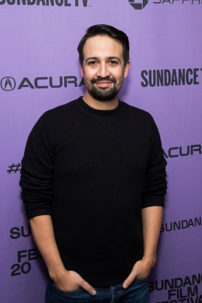 Lin-Manuel Miranda attends the premiere of "Siempre, Luis" at the Temple Theatre during the 2020 Sundance Film Festival, in Park City, Utah
2020 Sundance Film Festival - "Siempre, Luis" Premiere, Park City, USA - 25 Jan 2020