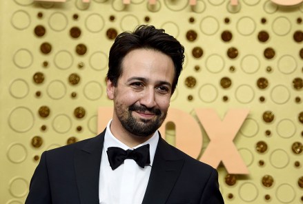 Lin-Manuel Miranda arrives at the 71st Primetime Emmy Awards, at the Microsoft Theater in Los Angeles
2019 Primetime Emmy Awards - Arrivals, Los Angeles, USA - 22 Sep 2019