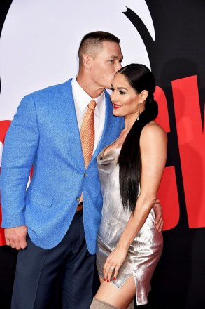 John Cena and Nikki Bella
'Blockers' film premiere, Los Angeles, USA - 03 Apr 2018