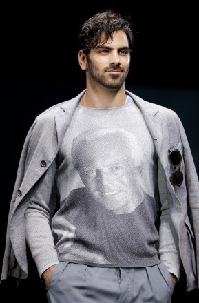 Nyle DiMarco wears a creation part of the Giorgio Armani men's Spring-Summer 2016-2017 collection, that was presented in Milan, Italy
ADDITION Italy Fashion Giorgio Armani, Milan, Italy
