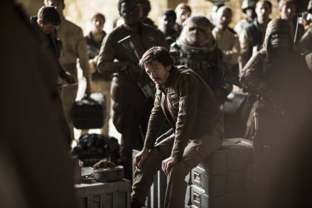 Editorial use only. No book cover usage.Mandatory Credit: Photo by Jonathan Olley/Lucasfilm Ltd/Kobal/Shutterstock (7728249q)Diego Luna'Rogue One: A Star Wars Story' Film - 2016